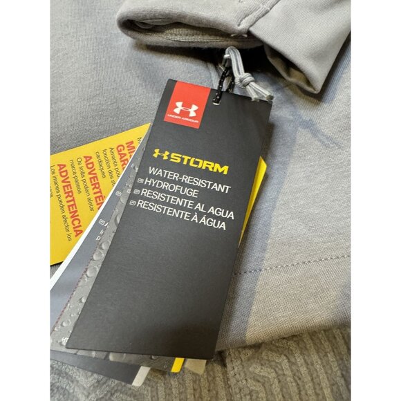 Under Armour Women's XS UA ColdGear® Dobson Softershell Gray New Jacket Full zip - Picture 3 of 9